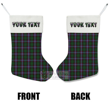 Russell Tartan Christmas Stocking with Personalized Text - Tartan Vibes Clothing
