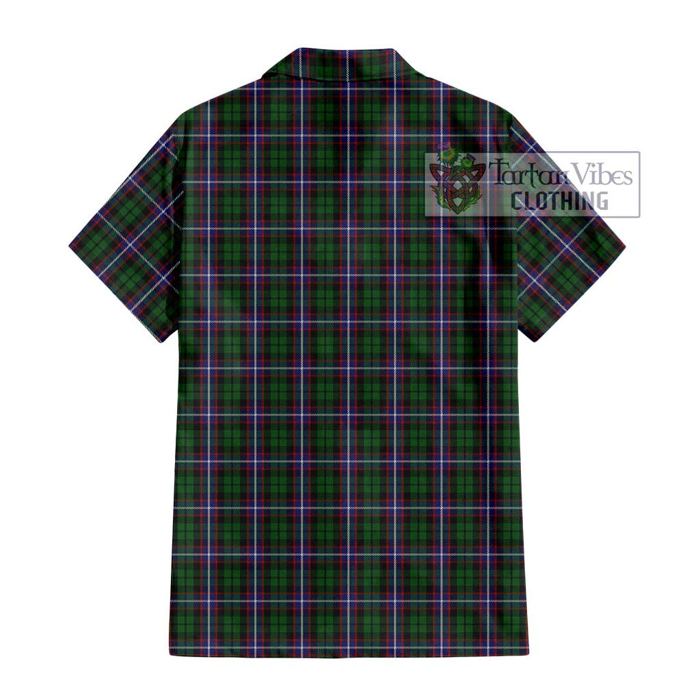 Russell Tartan Hawaiian Shirt with Family Crest DNA In Me Style - Tartan Vibes Clothing