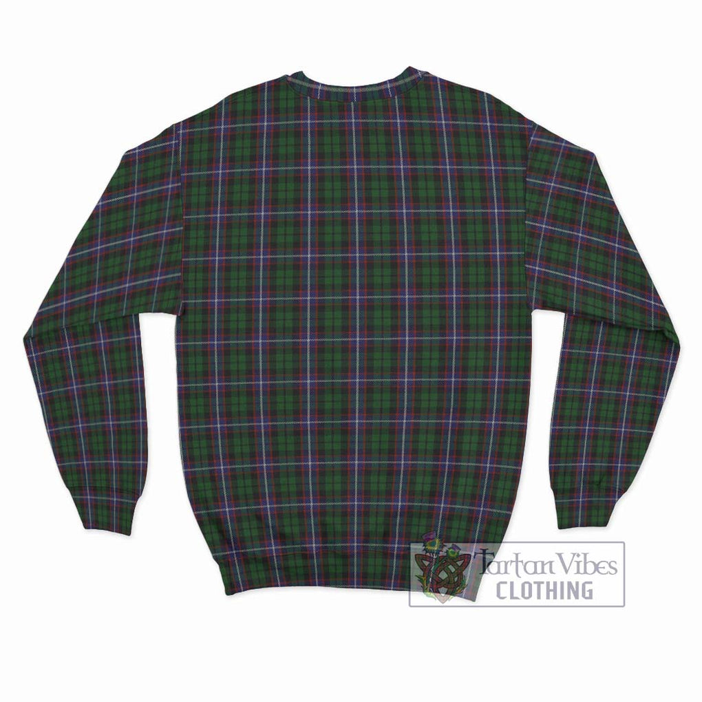 Russell Tartan Sweatshirt with Family Crest DNA In Me Style - Tartan Vibes Clothing