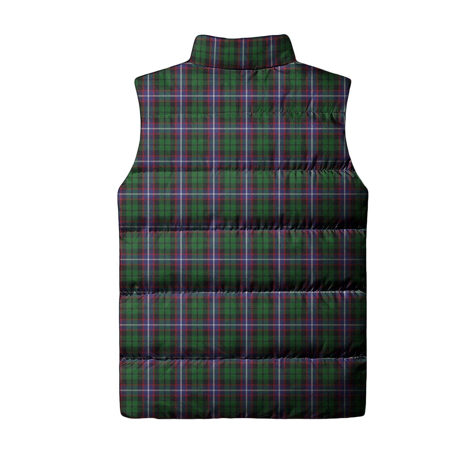 Russell Tartan Sleeveless Puffer Jacket Unisex L - Tartan Vibes Clothing