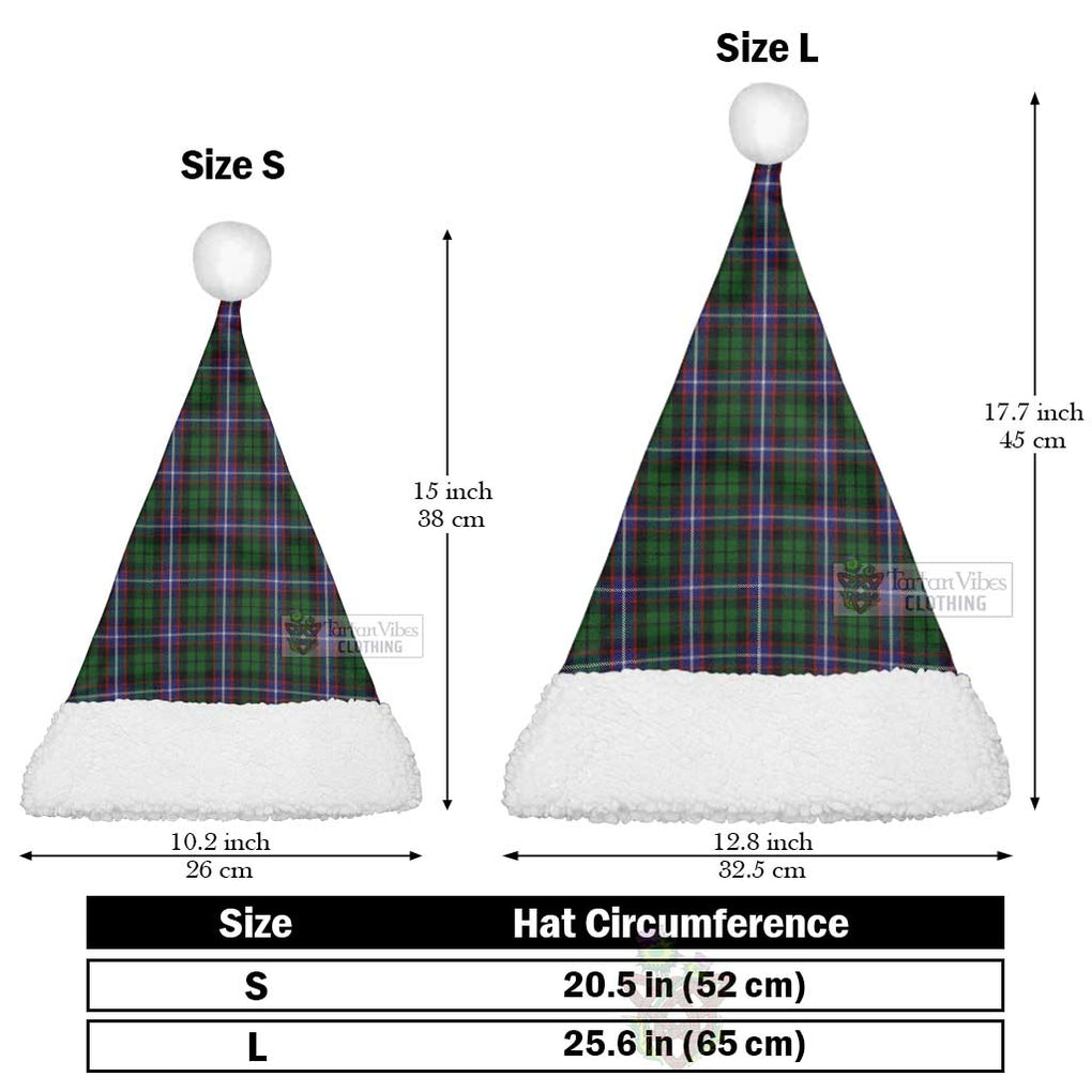 Russell Tartan Christmas Santa Hats Christmas Hat L 25.6in (65cm) - Tartan Vibes Clothing