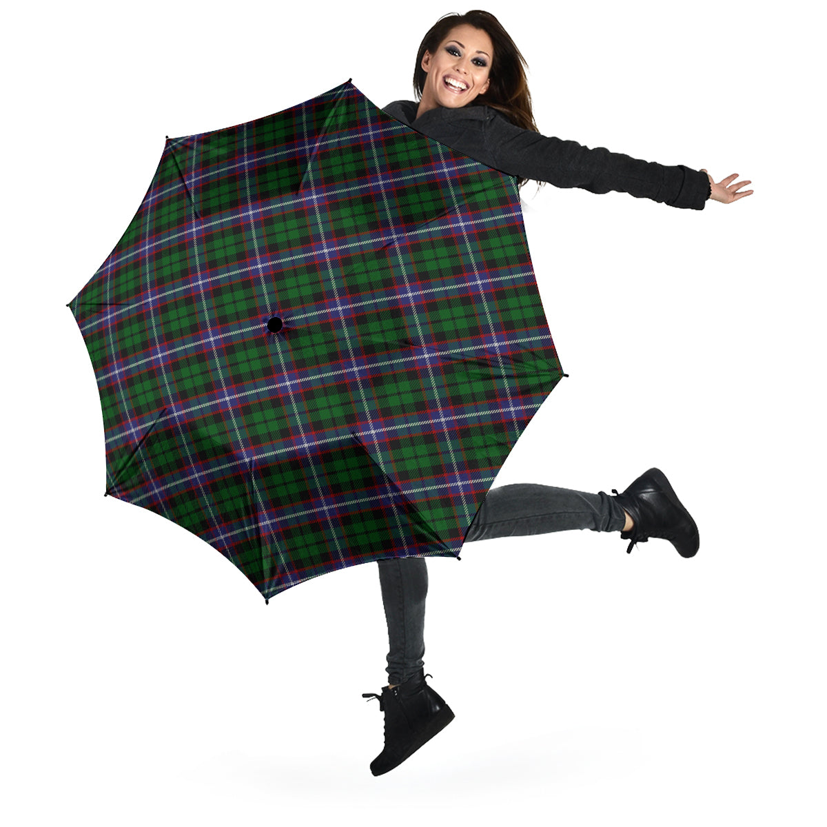 Russell Tartan Umbrella - Tartan Vibes Clothing