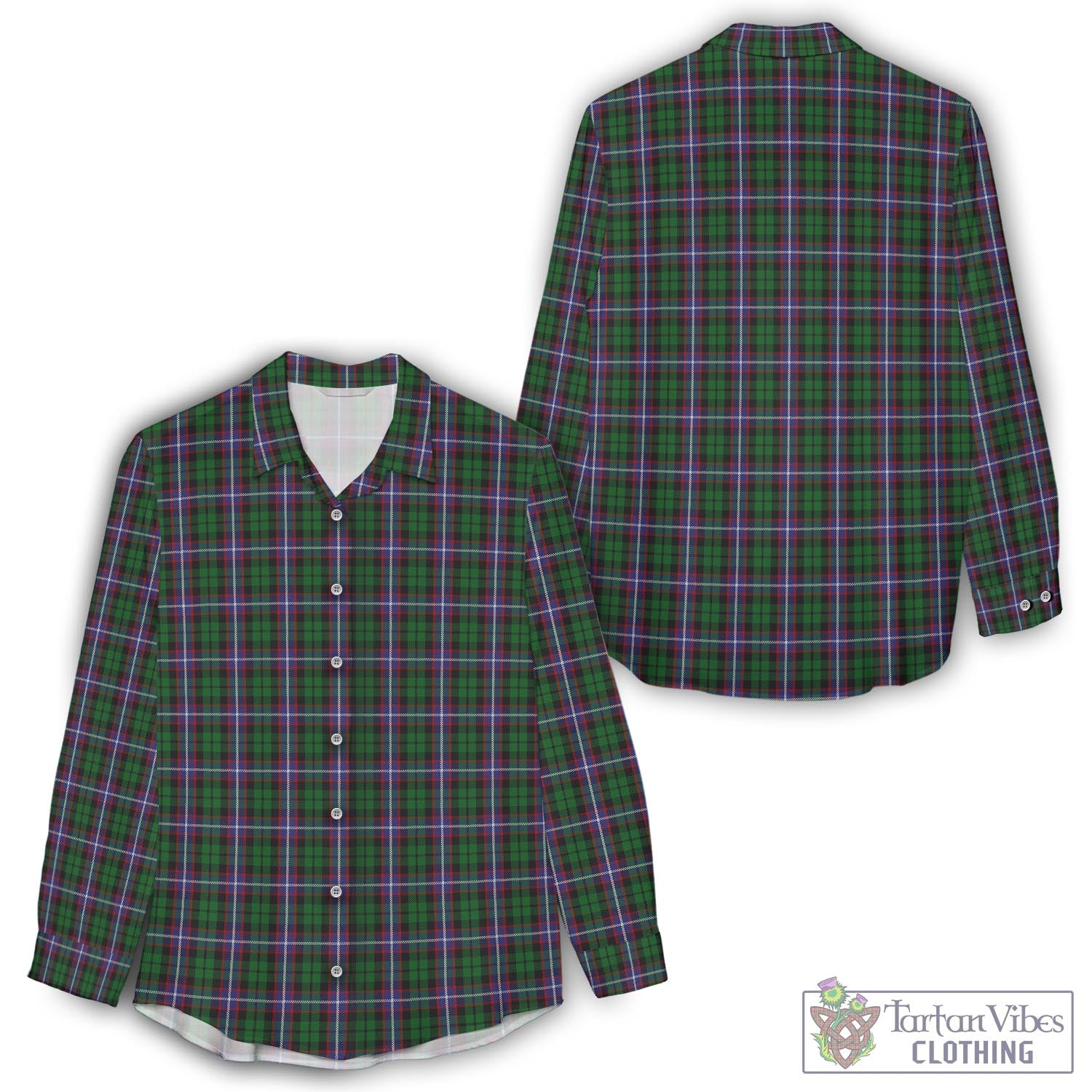 Russell Tartan Women's Casual Shirt - Tartan Vibes Clothing