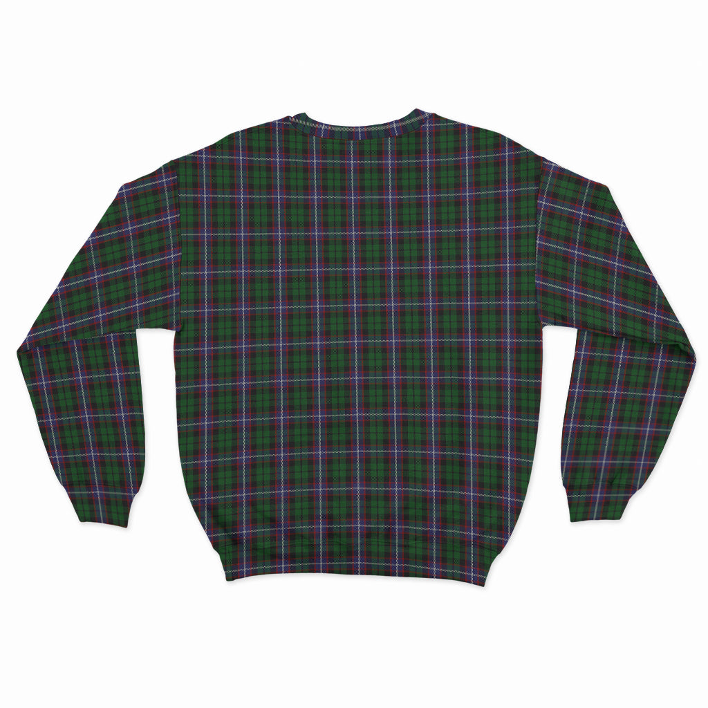 Russell Tartan Sweatshirt with Family Crest - Tartan Vibes Clothing