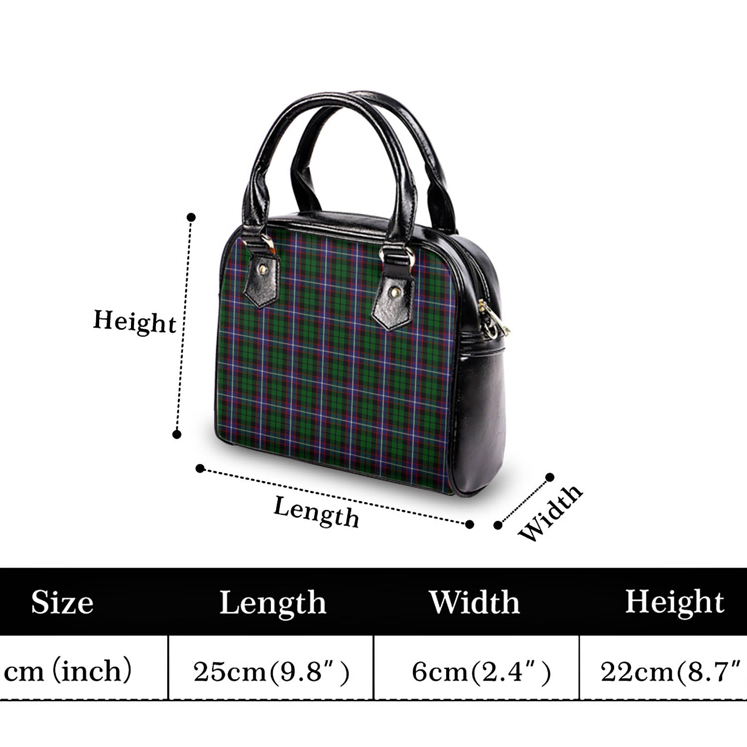 Russell Tartan Shoulder Handbags - Tartanvibesclothing
