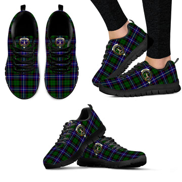 Russell Modern Tartan Sneakers with Family Crest
