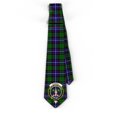 Russell Modern Tartan Classic Necktie with Family Crest