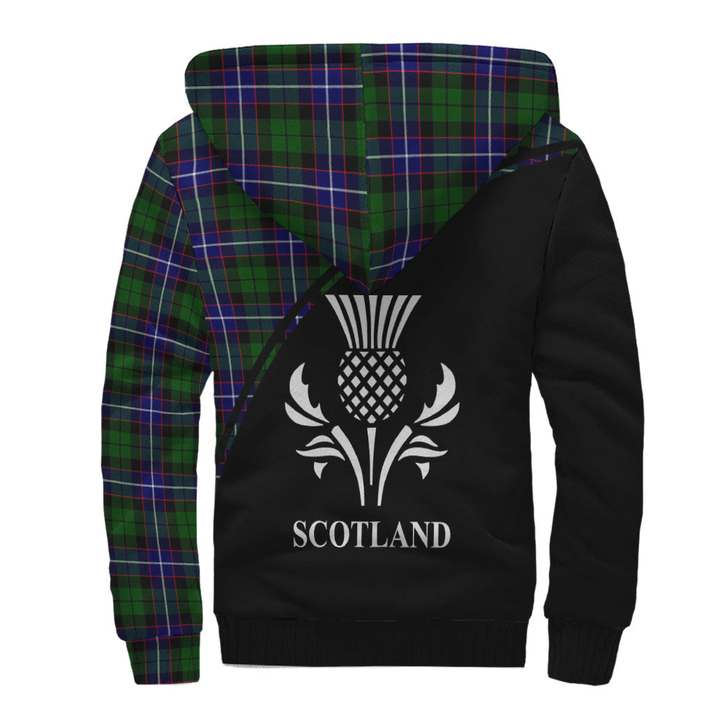 russell-modern-tartan-sherpa-hoodie-with-family-crest-curve-style