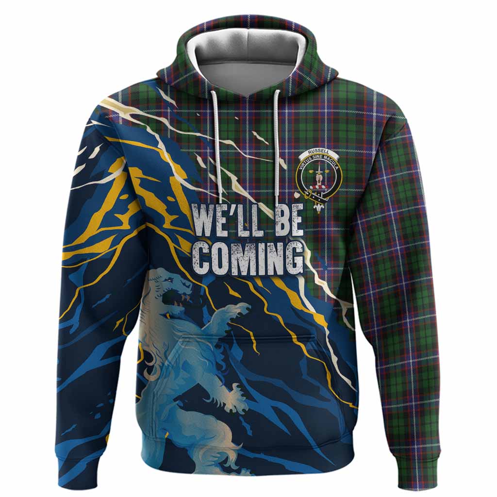 Russell Scotland Tartan Hoodie WC2026 Football - We'll Be Coming