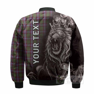 Russell Tartan Bomber Jacket Roaring Lion Heritage