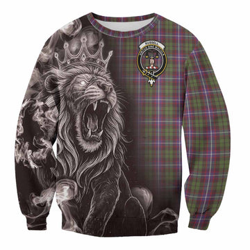 Russell Tartan Sweatshirt Roaring Lion Heritage