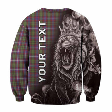 Russell Tartan Sweatshirt Roaring Lion Heritage