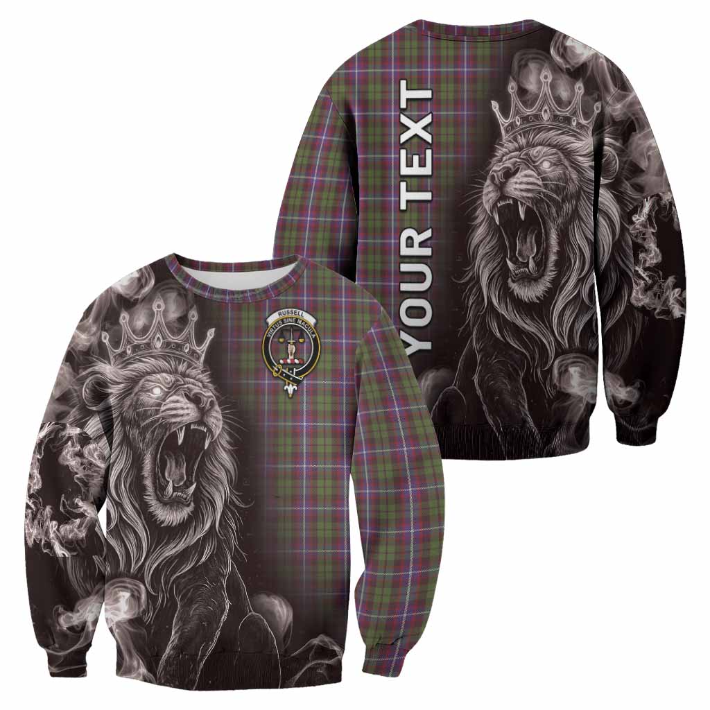 Russell Tartan Sweatshirt Roaring Lion Heritage