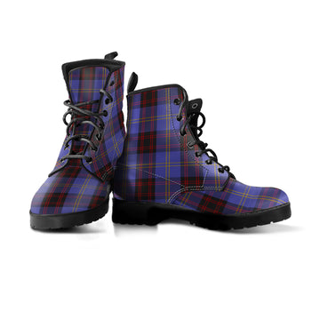 Rutherford Tartan Leather Boots