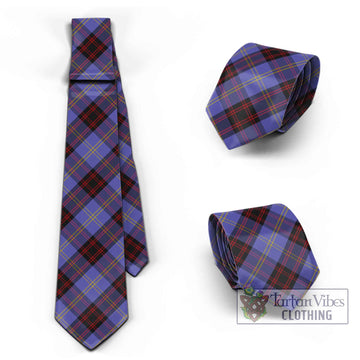 Rutherford Tartan Classic Necktie Cross Style