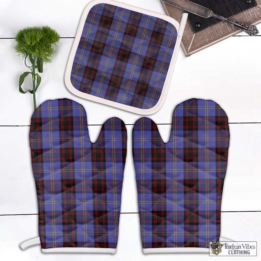 Rutherford Tartan Combo Oven Mitt & Pot-Holder Combo 1 Oven Mitt & 1 Pot-Holder White - Tartan Vibes Clothing