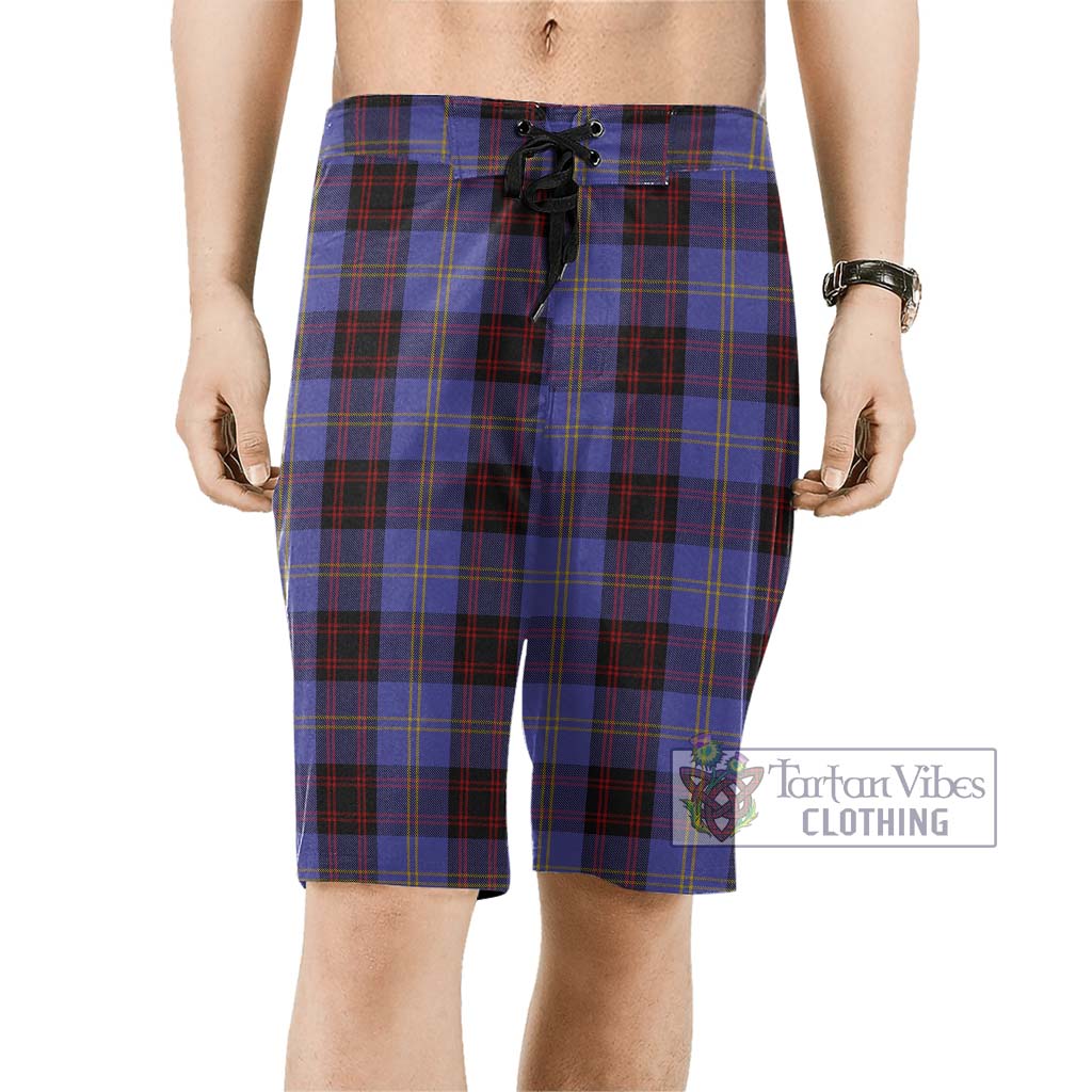 Rutherford Tartan Men's Board Shorts Men - Tartan Vibes Clothing