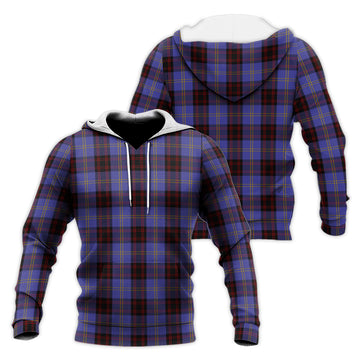 Rutherford Tartan Knitted Hoodie