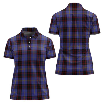 Rutherford Tartan Polo Shirt For Women