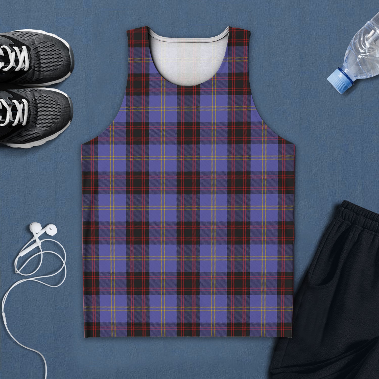 rutherford-tartan-mens-tank-top