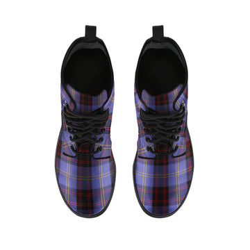 Rutherford Tartan Leather Boots