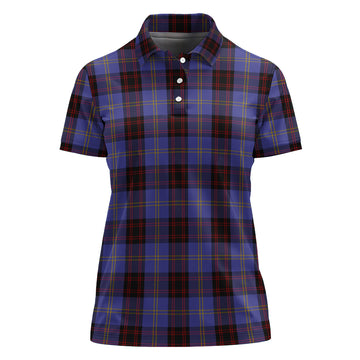 Rutherford Tartan Polo Shirt For Women