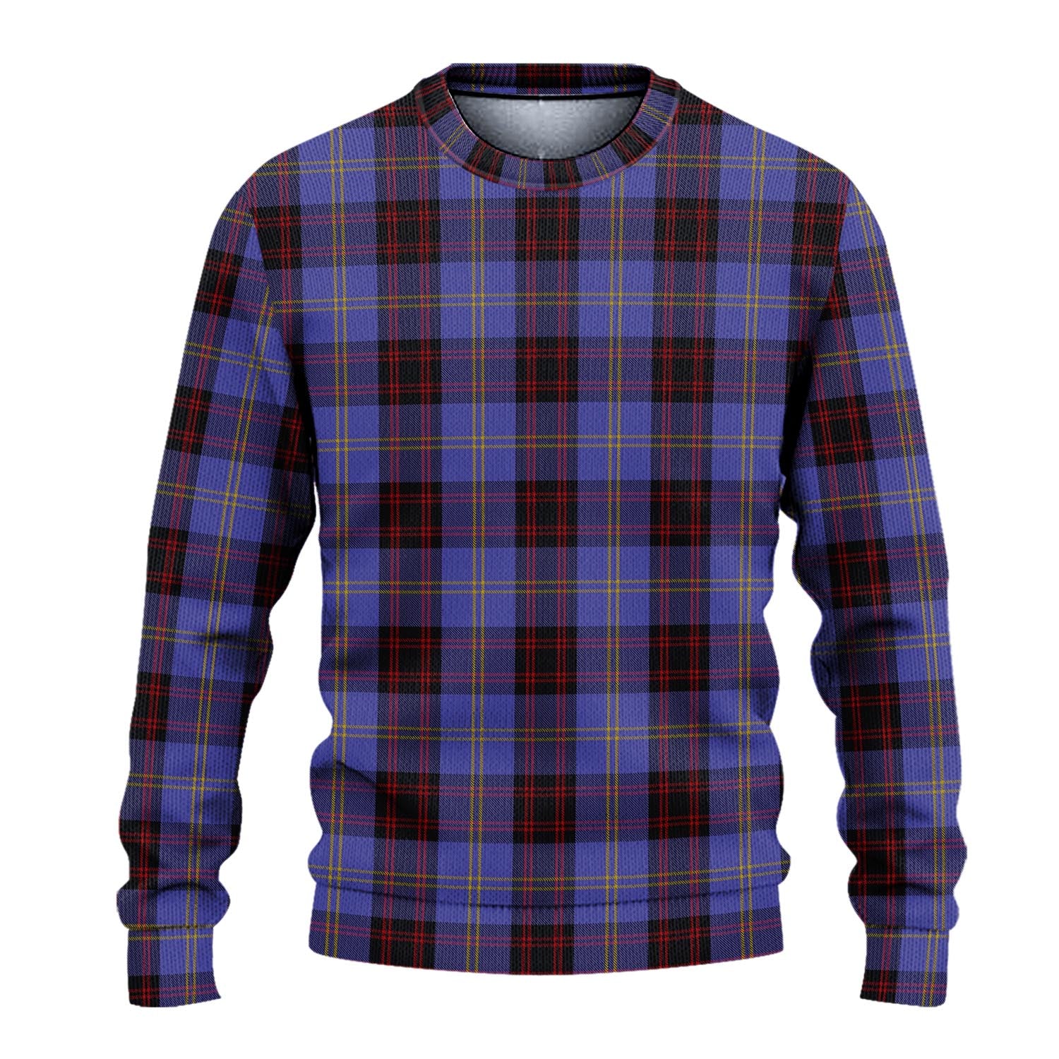 Rutherford Tartan Knitted Sweater - Tartanvibesclothing