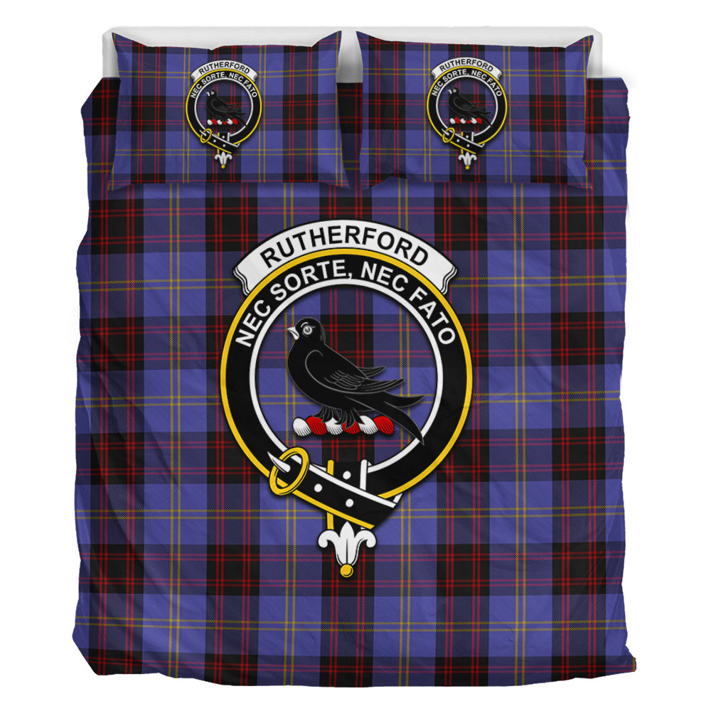 rutherford-tartan-bedding-set-with-family-crest