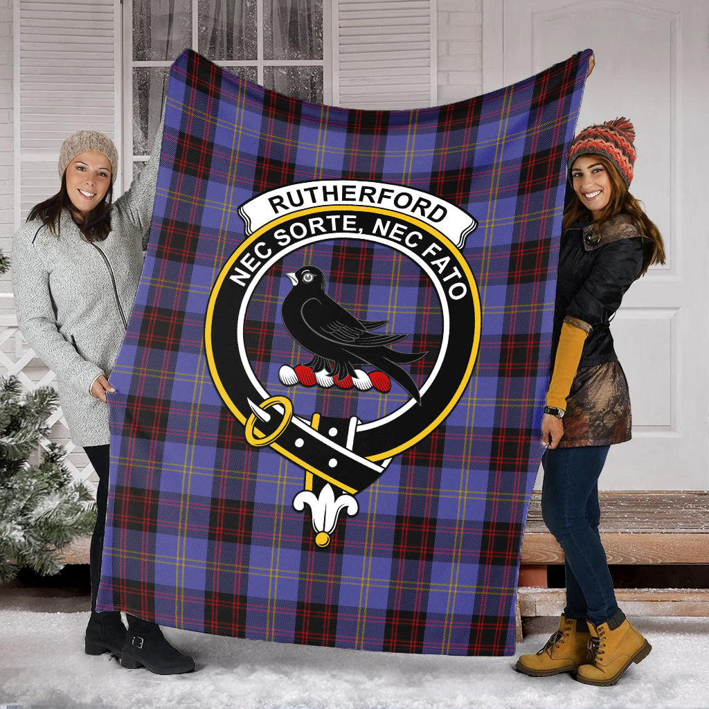 rutherford-tartab-blanket-with-family-crest
