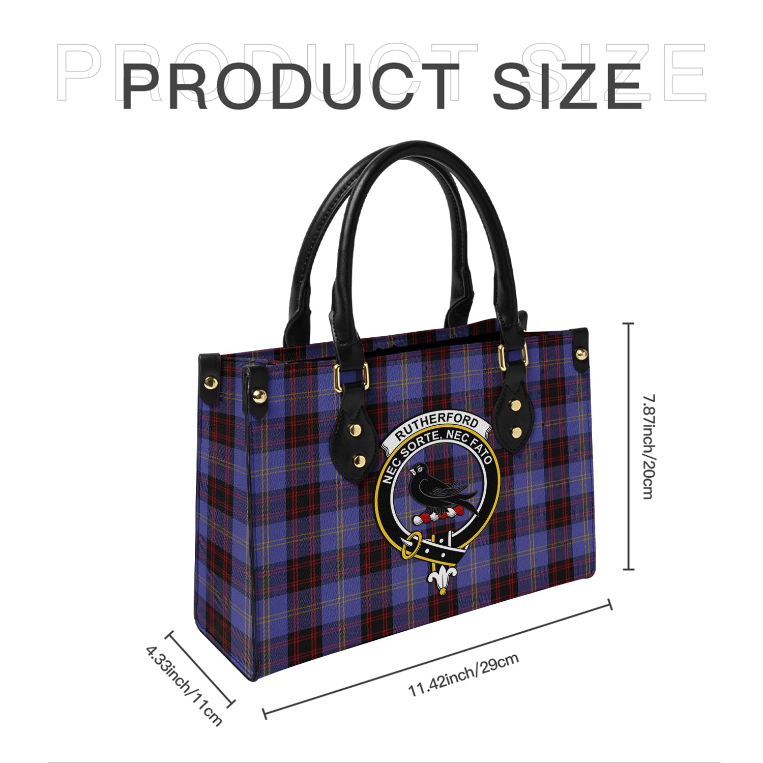 rutherford-tartan-leather-bag-with-family-crest