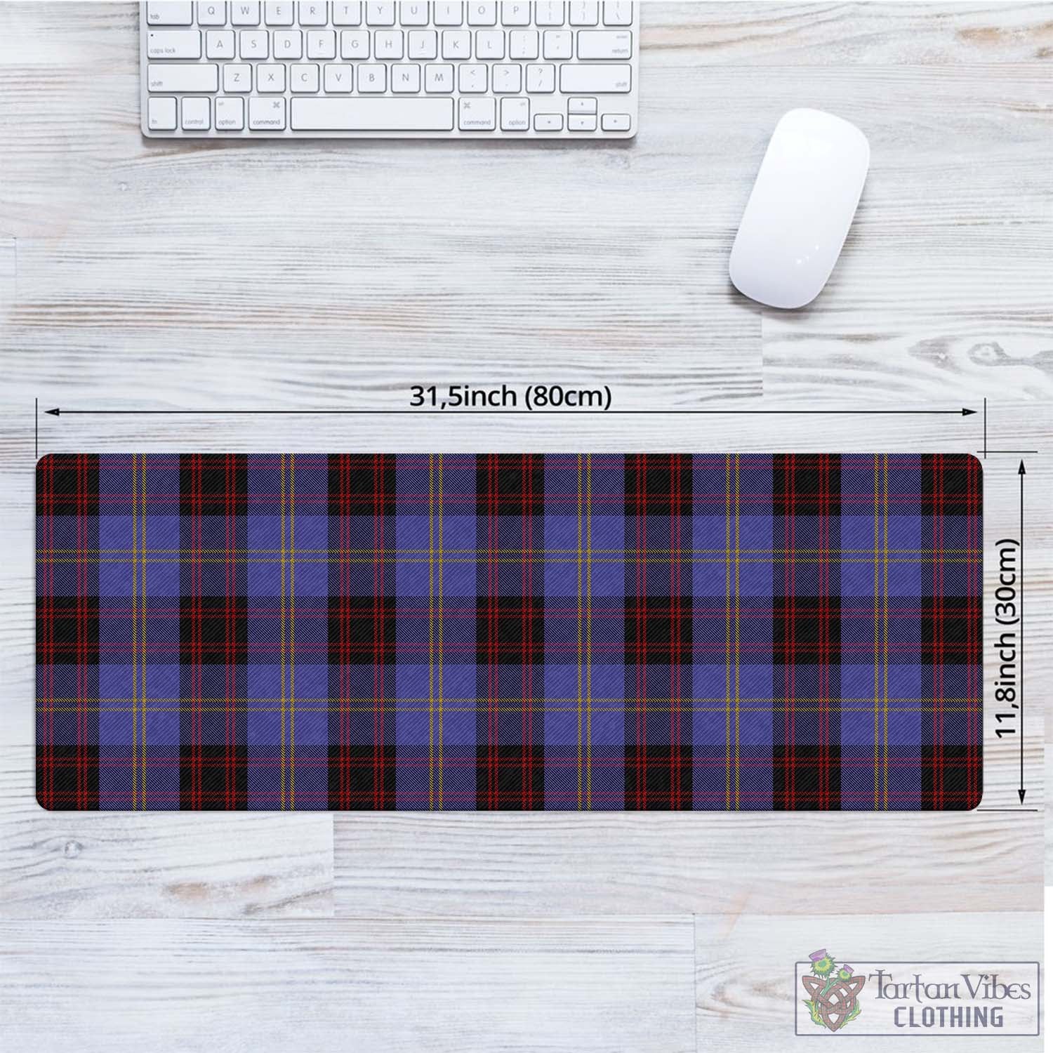 Tartan Vibes Clothing Rutherford Tartan Mouse Pad