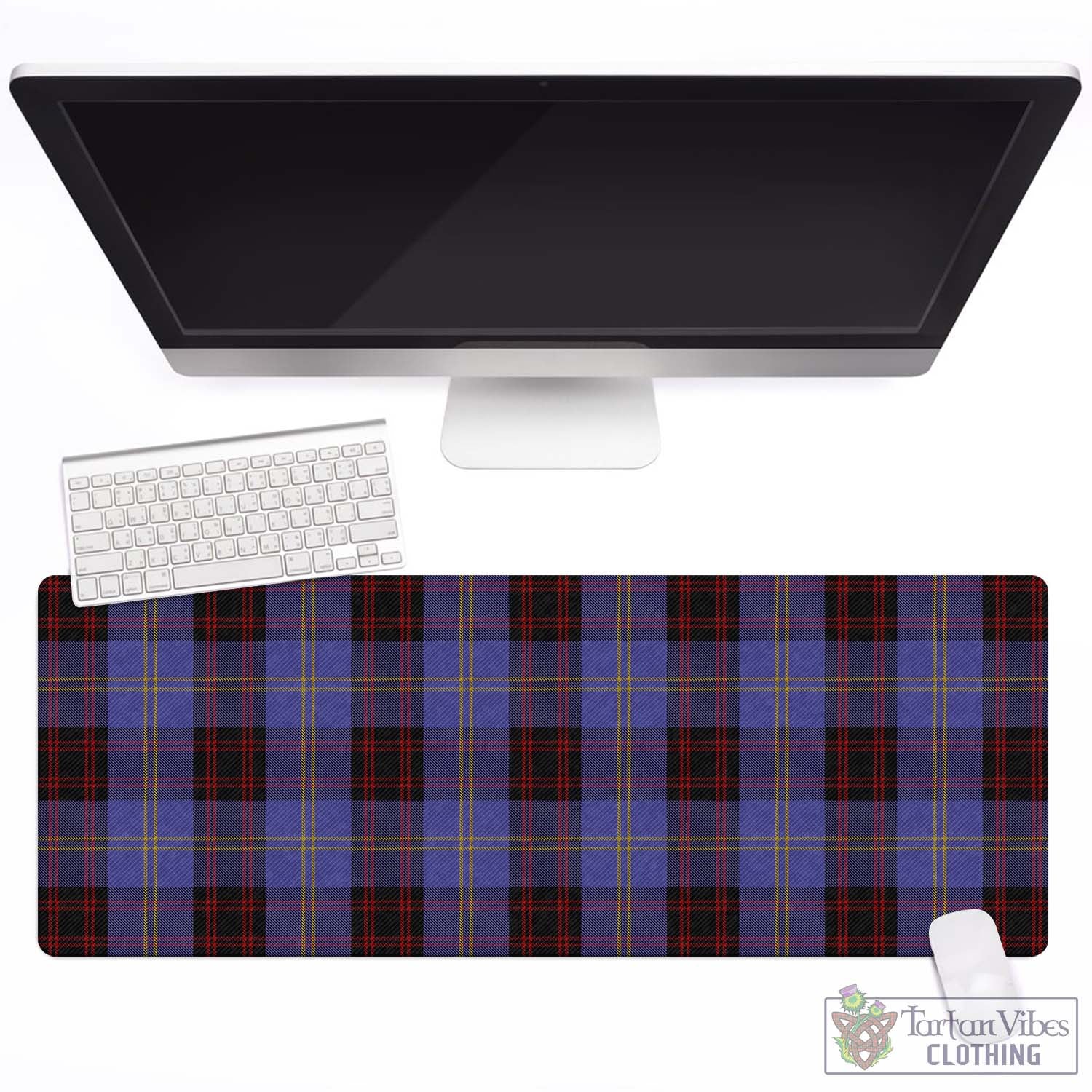 Tartan Vibes Clothing Rutherford Tartan Mouse Pad