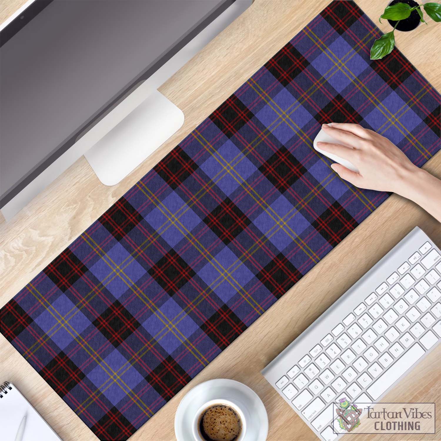 Tartan Vibes Clothing Rutherford Tartan Mouse Pad