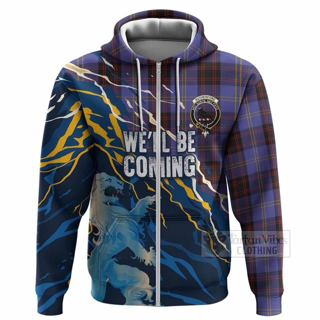 Rutherford Scotland Tartan Hoodie WC2026 Football - We'll Be Coming
