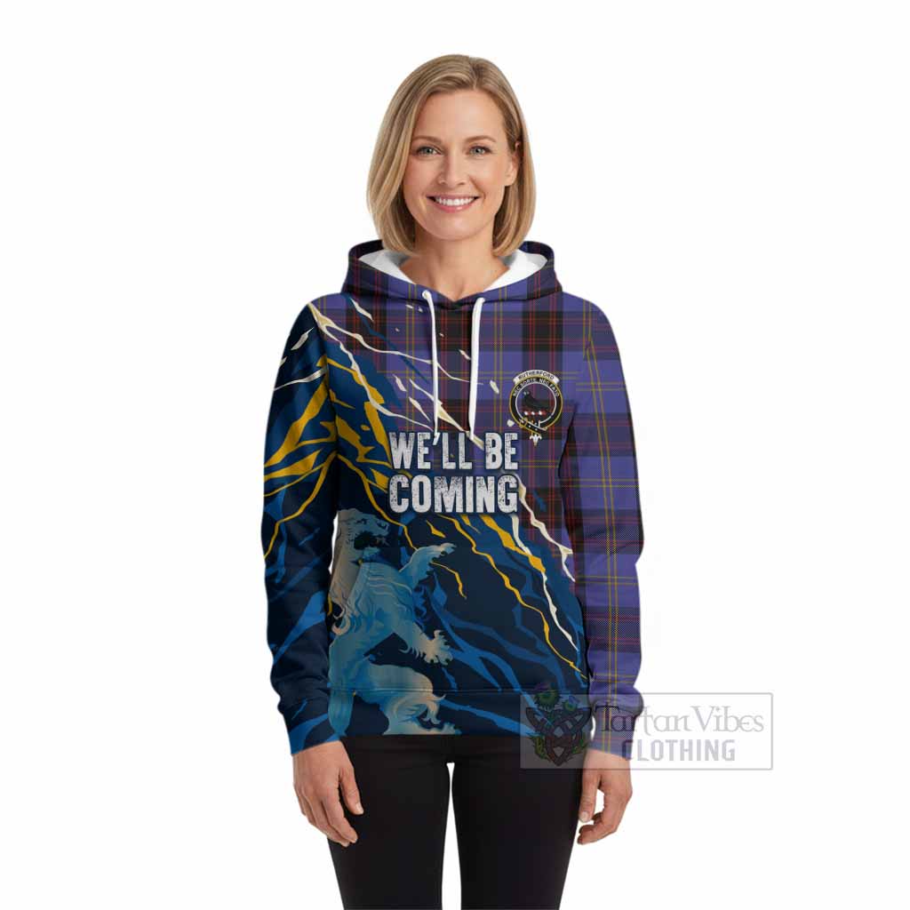 Rutherford Scotland Tartan Hoodie WC2026 Football - We'll Be Coming
