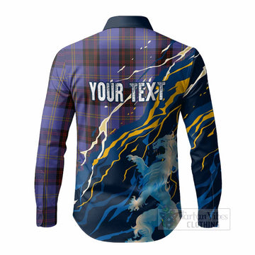 Rutherford Scotland Tartan Long Sleeve Button Shirts WC2026 Football - We'll Be Coming