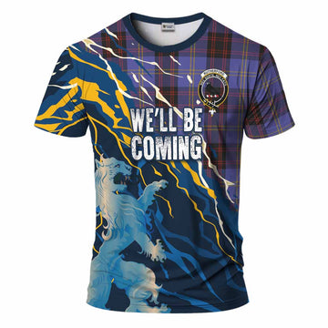Rutherford Scotland Tartan T-Shirt WC2026 Football - We'll Be Coming