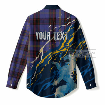 Rutherford Scotland Tartan Women Casual Shirt WC2026 Football - We'll Be Coming