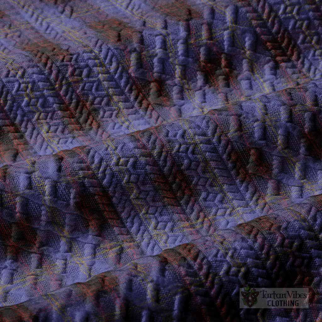 Rutherford Tartan Men’s Polo Sweater Top with Family Crest