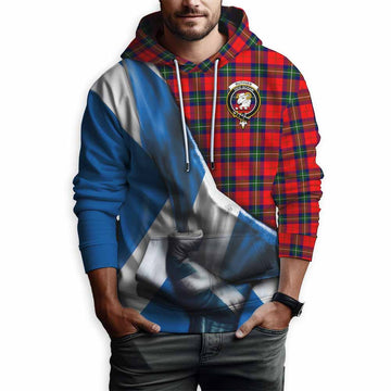 Ruthven Tartan Hoodie with Family Crest Scotland Patriotic Style Pullover Hoodie - Tartan Vibes Clothing