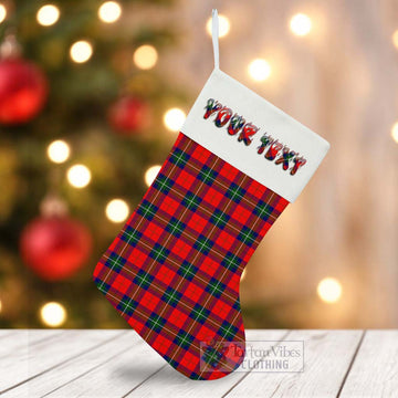 Ruthven Tartan Christmas Stocking with Personalized Text - Tartan Vibes Clothing