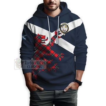 Ruthven Tartan Lion Rampant Hoodie Proudly Display Your Heritage with Alba Gu Brath and Clan Name - Tartan Vibes Clothing