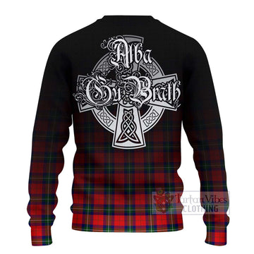 Ruthven Tartan Ugly Sweater Featuring Alba Gu Brath Family Crest Celtic Inspired - Tartan Vibes Clothing