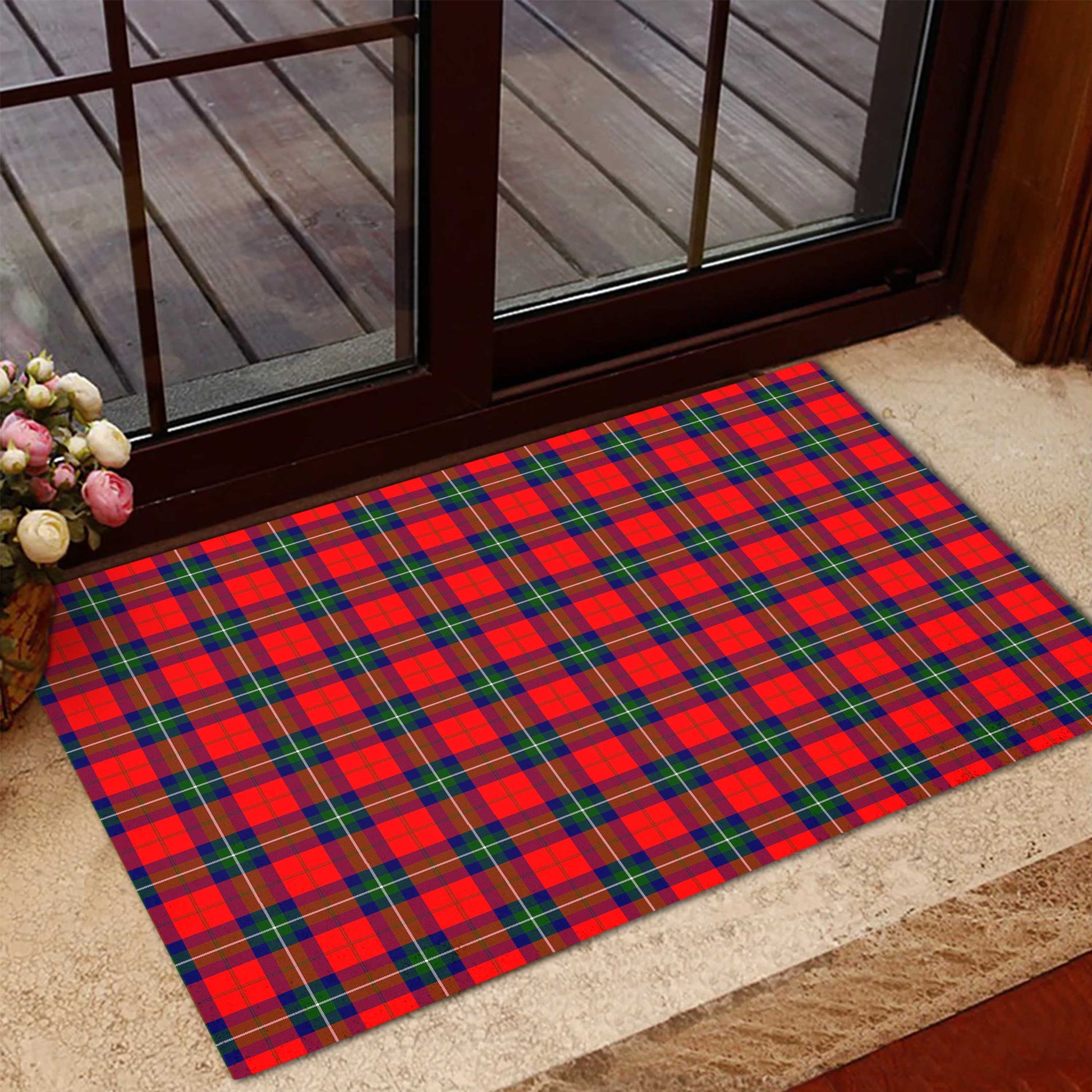 Ruthven Tartan Rubber Doormat L 60*90cm - Tartan Vibes Clothing