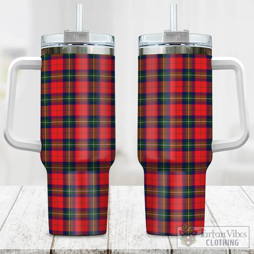Ruthven Tartan Tumbler with Handle One Size 40 OZ - Tartan Vibes Clothing