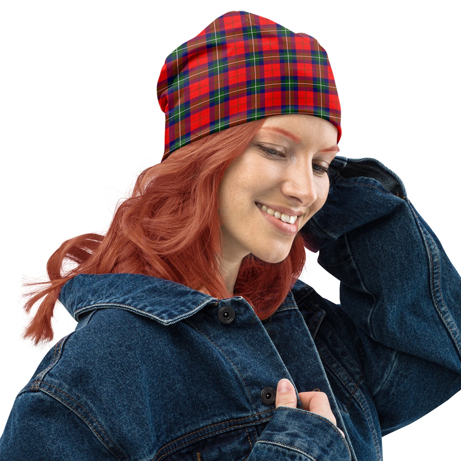 Ruthven Tartan Beanies Hat Adult 10.8 × 11 inches - Tartan Vibes Clothing