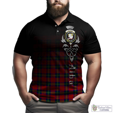 Ruthven Tartan Polo Shirt Featuring Alba Gu Brath Family Crest Celtic Inspired Kid - Tartan Vibes Clothing