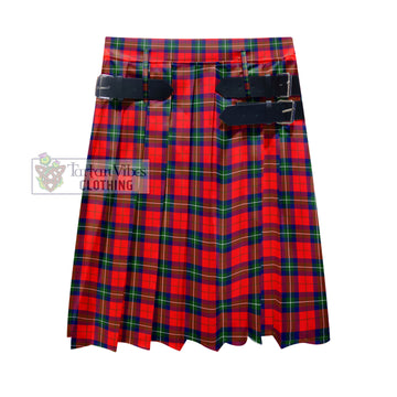 Ruthven Modern Tartan Men's Pleated Skirt - Fashion Casual Retro Scottish Kilt Style