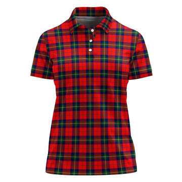 Ruthven Tartan Polo Shirt For Women - Tartan Vibes Clothing