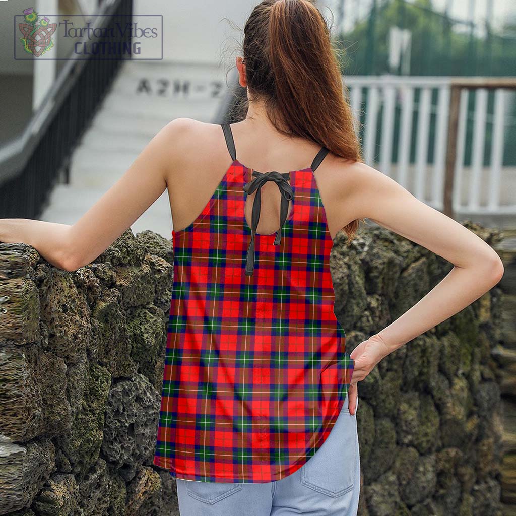 Ruthven Tartan Loose Halter Neck Camisole - Tartan Vibes Clothing